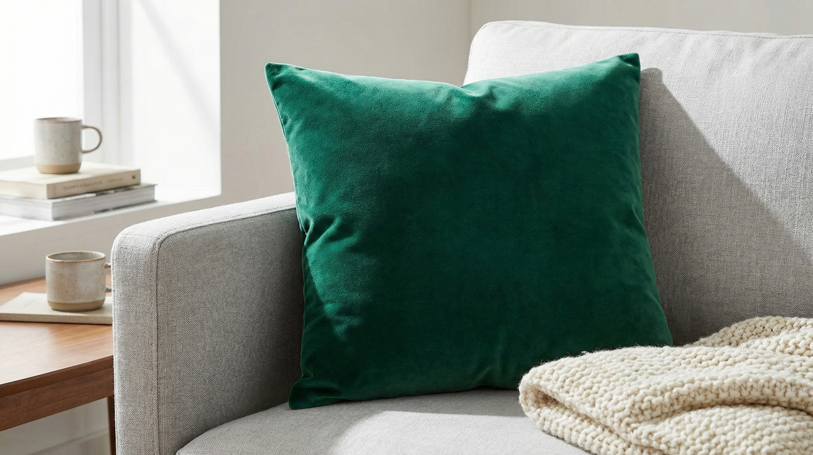 Velvet Throw Pillow