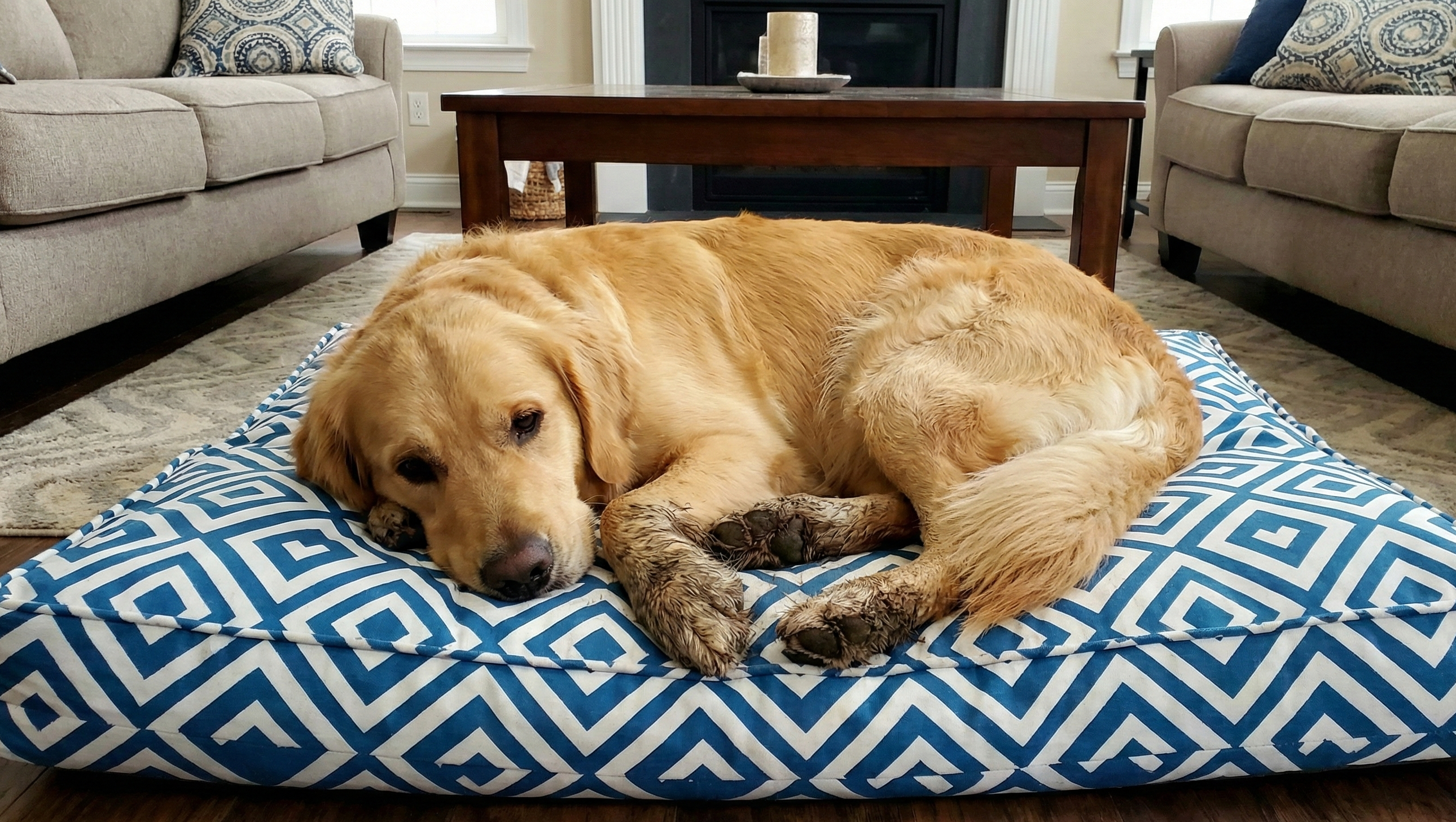 Washable Dog Bed Cover