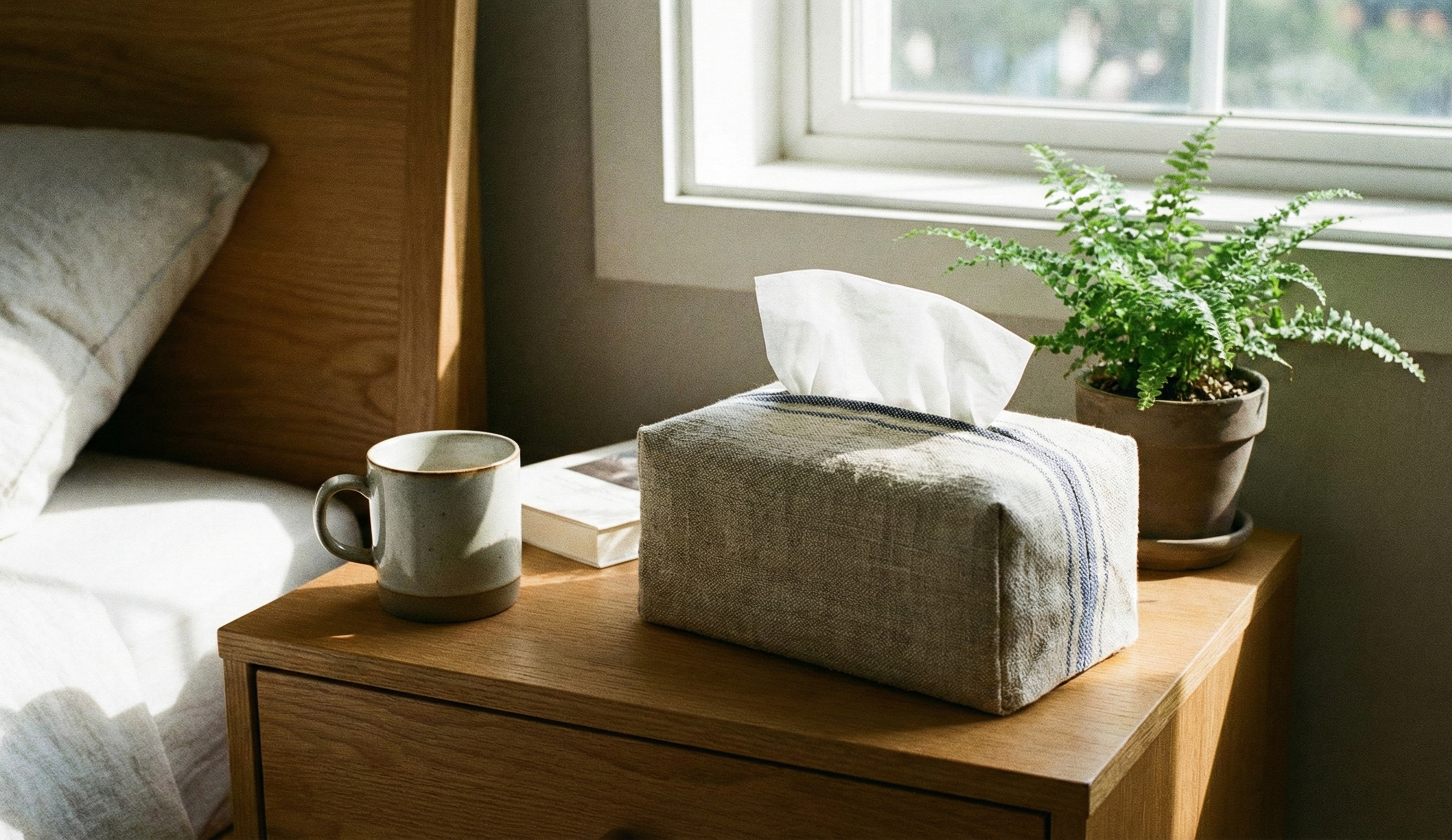 Fabric Tissue Box Cover