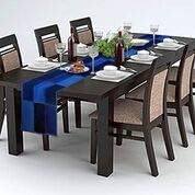 AAYU Denim Table Runner / Bed Runners 108" | Solid and Mixed Reversible 17-18 Inch X 108inches Premium Quality Perfect for Wedding, Parties Decor