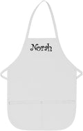 Made in USA Personalized Embroidered Premium Child Apron for Kids Girls Boys Fun Kitchen Chef Gift