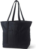Lands' End Open Top Canvas Tote Bag