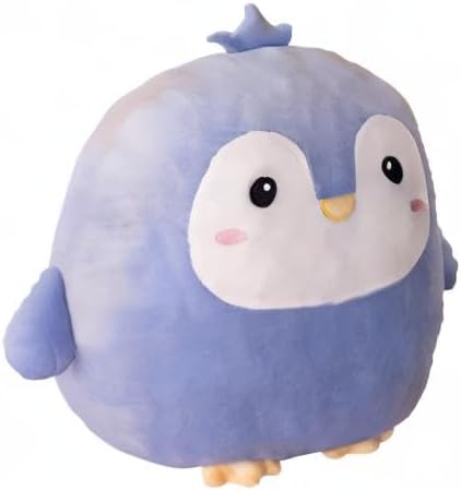 lannery Penguin Plush Pillow, Kawaii Penguin Stuffed Animal Toy Soft Plushies Pillow Toys Gifts for Room Decor Birthday Valentine Day, 16 inch