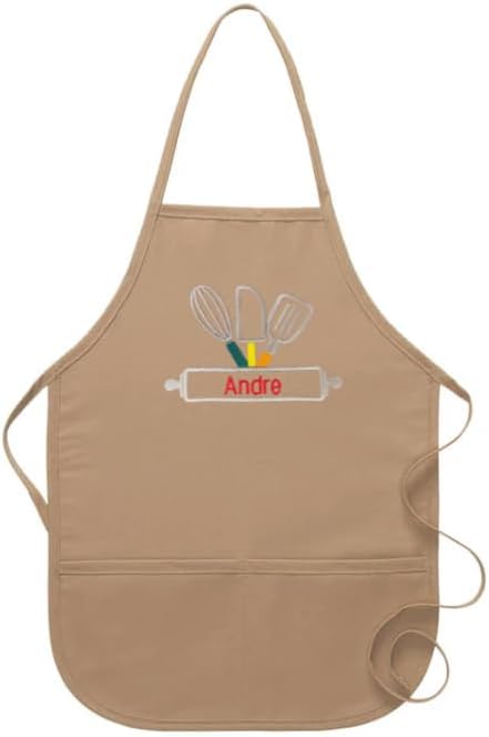 Kids Apron Customized With Name, Baker Apron, Baking, Cooking