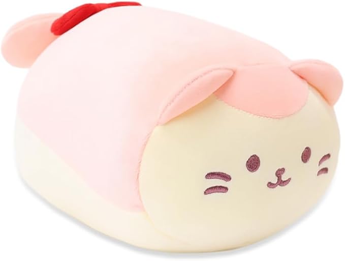 Anirollz Stuffed Animal Plush Toy – 10" Medium Plush Doll | Soft, Squishy, Cute, Comfort, Safe | Birthday Gift Pillow with Cute Character Kitty Cat Kittiroll