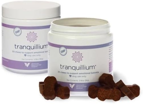 Veterinarian Recommended Solutions Tranquillium Canine Calming Chews from