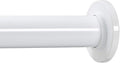 Ivilon Tension Curtain Rod - Spring Tension Rod for Windows or Shower, 54 to 90 Inch. White