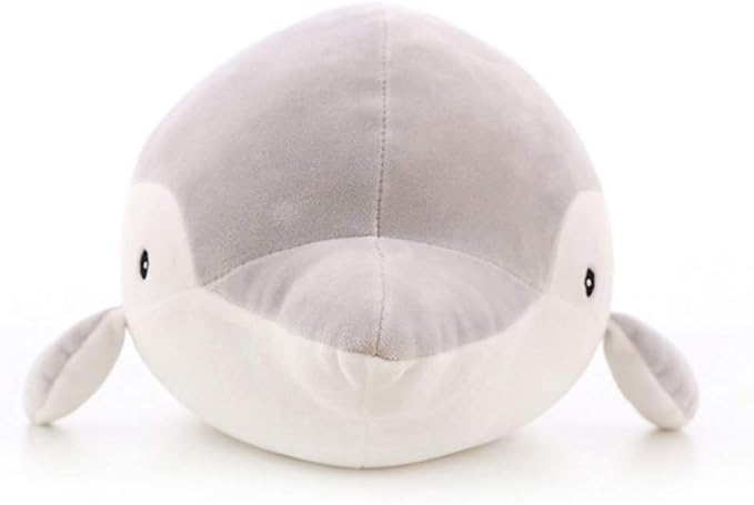 VSFNDB Stuffed Dolphin Animal Plush Toy 20 Inches Gray Large Animal Stuffed Plushies Super Soft Cute Cuddly Pillow Cushion Stuff Dolls Birthday Gifts for Children Kids Boys Girls Room Decor, 20Inches