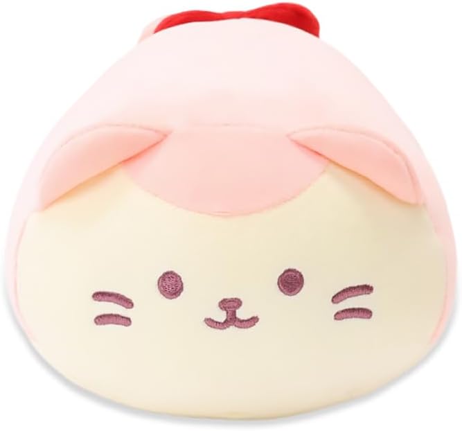 Anirollz Stuffed Animal Plush Toy – 10" Medium Plush Doll | Soft, Squishy, Cute, Comfort, Safe | Birthday Gift Pillow with Cute Character Kitty Cat Kittiroll
