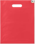 LDPE Die Cut Merchandies Bags - 500 Bags - 12"x15" - 1.5 mil - Red - 1215DCRED - AssurePak