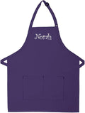 Made in the USA Personalized Embroidered Premium Adult Apron for Men Women Fathers Mothers Day Kitchen BBQ Grilling Gift