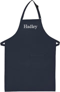 Made in the USA Personalized Embroidered Premium Adult Apron for Men Women Fathers Mothers Day Kitchen BBQ Grilling Gift