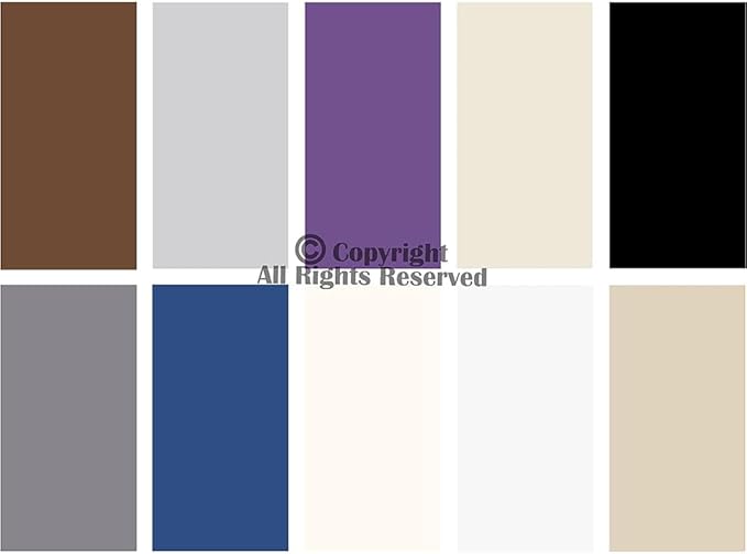 Craftido -25 Options- 100% Cotton Quilting Fabric Bundles 10pcs Fat Quarters 18”x21”-Medium Weight 5.2 oz- Soft Cotton for Quilting, Sewing Project, Patchwork, DIY Crafts - Neutral Colors