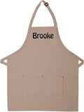 Made in the USA Personalized Embroidered Premium Adult Apron for Men Women Fathers Mothers Day Kitchen BBQ Grilling Gift