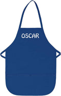 Made in USA Personalized Embroidered Premium Child Apron for Kids Girls Boys Fun Kitchen Chef Gift