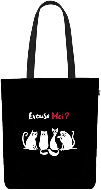 Ecoright Tote Bag for Women with Zipper, Small Tote Bag, Canvas Bag, Reusable Cotton Bag for Beach, Grocery, School & Work