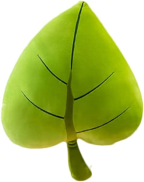 CHELEI2019 19.7" Leaf Pillow,3D Stuffed Plant Plush Leaf Shaped Throw Pillow for Room Decor