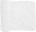 Little Unicorn Premium Cotton Swaddle Baby Blanket | Breathable Fabric | for swaddling, Play, Nursing & More (Dots)