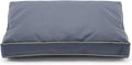 Dalema Dog Bed Cover,Waterproof Tough Plastic DIY Pet Bed Cover,Non Stick Hair Easy to Clean Rectangular Fillable Dog Bed Covers with Zipper(Dark Grey,30" L x 20" W x 4" Th,Cover Only)