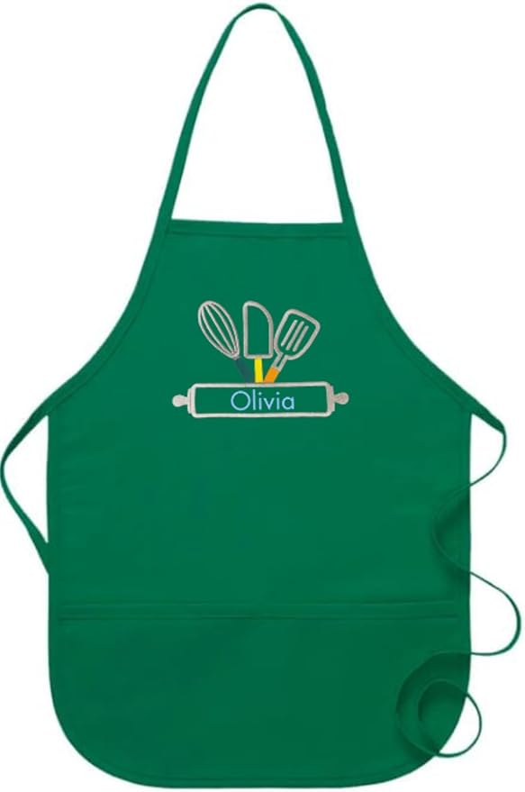 Kids Apron Customized With Name, Baker Apron, Baking, Cooking