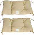 SHENGOCASE 2-Pack 13.8" x 19.7" Soft Cat Kneading Pillow Cushion Bed with Ties for Cat Dog House Perch Shelf, Pad Padding for Cage Kennel Backpack Carrier