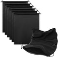 MtuxuYR Microfiber Drawstring Bags, Multi-Size Soft Protective Pouches for Shoes, Ski Goggles, Sunglasses, Handbags & Camera Lenses