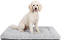 ZENGAOOU Dog Crate Bed Washable, Plush Anti-Slip Kennel Pad with Soft Flat Cushioning, Home Crate Use, Travel, and Training in Metal or Plastic Dog Cages, 24 x 18 Inch, Grey