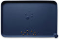 Hoki Found X-Large Silicone Pet Feeding Mats - Non Slip Dog Cat Bowl Mats - Waterproof, Suitable for Carpet - French Navy