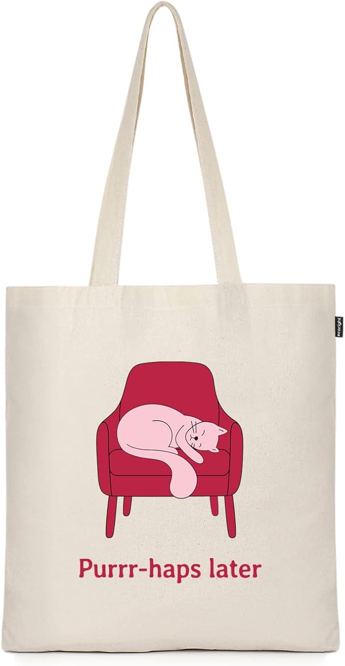 Eco Right Tote Bag for Women, Reusable Grocery Bag, Canvas Tote Bag for Shopping, Cotton Bag for Daily Use, Gifts for Women