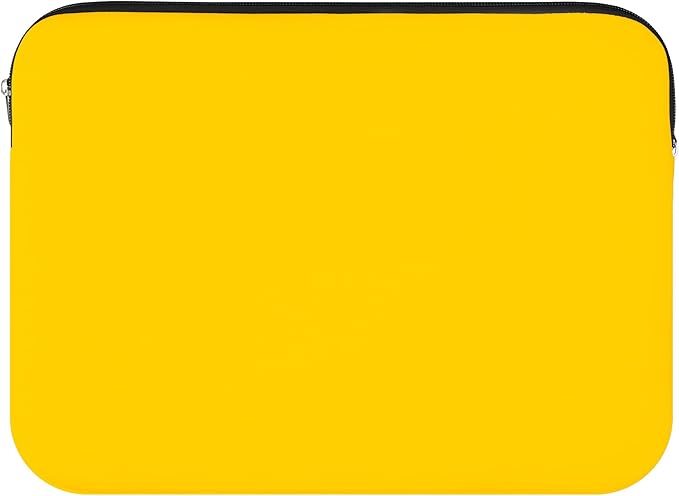 FOCO NCAA Official 15" Inch Colorblock Primary Logo Zipper Laptop Computer Sleeve Case Bag (Iowa Hawkeyes)