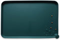 Hoki Found XX-Large Silicone Non Slip Pet Dog Cat Bowl Mats - Placemat for Feeding - Waterproof for Carpet - Dark Cedar