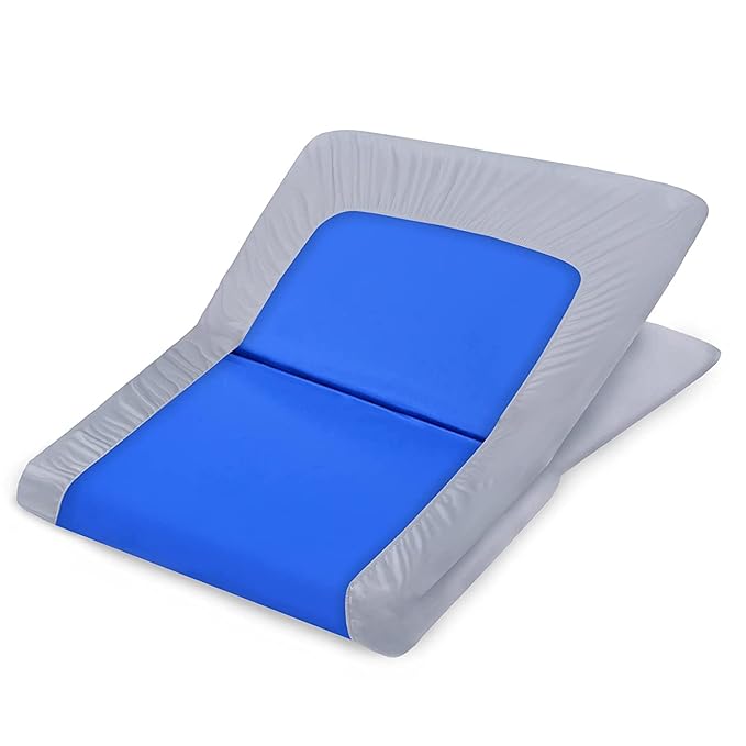 Nap Mat Sheet 2 Pack, 24" x 48" x 4" Fitted Elastic Corners Preschool Day Care Rest Nap Mat Cover, Soft & Breathable Baby Sheets for Regalo My Cot Portable Toddler Bed and Joovy Travel Cot, Gray