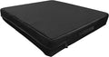 ANANMEI Dog Bed Cover Replacement Washable. 30 "L X 20 "W X 3 "H Washable Removable Orthopedic, Cooling Gel and Memory Foam pet Bed Protector Cover, Cover only (Black)