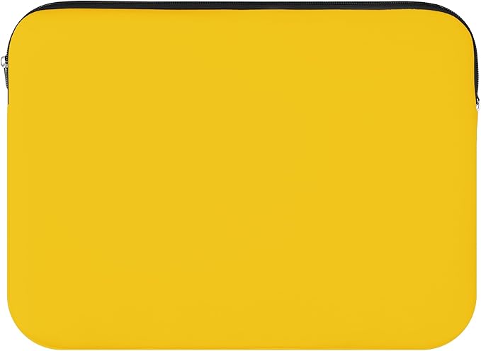 FOCO NCAA Official 15" Inch Colorblock Primary Logo Zipper Laptop Computer Sleeve Case Bag (Michigan Wolverines)