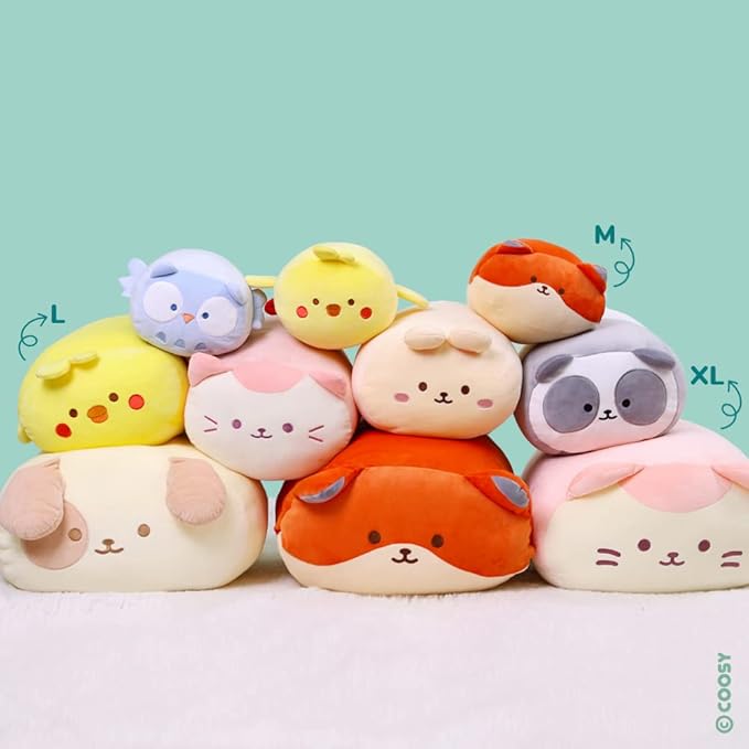 Anirollz Stuffed Animal Plush Toy – 20" Jumbo Plush Doll | Soft, Squishy, Cute, Comfort, Safe | Birthday Gift Pillow with Cute Character Bunny Rabbit Bunniroll
