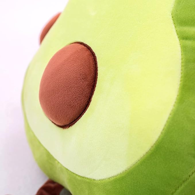 MMTTAO Stuffed Animal Avocado 15 Inch Plush Toys Squishy Snuggle Soft Kawaii Food Shaped Plushies Fruit Series Cute Dolls Collection Hugging Cushion Birthday Gifts for Kids Child Boys Girls, 15Inches