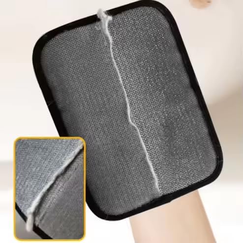 2 Pack 2025 Upgraded Electrostatic Pet Hair Removal Glove for Dogs and Cats Reusable Pet Hair Remover Tool for Bed Carpets Clothing Couch Car Seats Mitts with Strong Grip Pet Hair Gloves