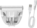 Tileon Blade Replacement & Charged Cable for Pet Hair Trimmers,1 Replacement Blade & 1 Replacement Cable for Dog Shavers