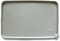 Hoki Found Silicone Pet Food Tray - Non Slip Pet Dog Cat Bowl Placemat - Feeding Mat - Waterproof Dog Cat Food Mats - For Carpet - Cream Green