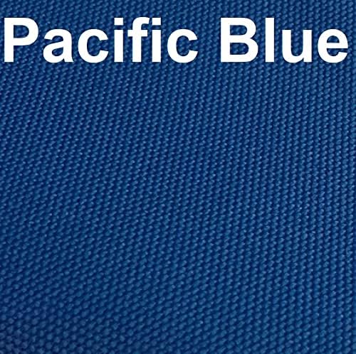 Dogbed4less Memory Foam Platform Dog Bed, Crate Mattress for Orthopedic Joint Relief with Waterproof Removable Cover Medium Large 34X27X3 Pacific Blue
