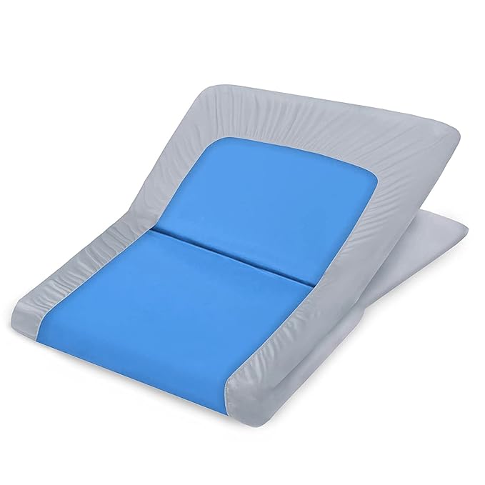 Nap Mat Cover 19" x 45" x 4" Fit for ECR4Kids Everyday Folding Rest Mat, Super Soft & Breathable Microfiber Baby Nap Mat Sheet for Preschool or Day Care, Boys and Girls, Gray
