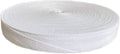 QIANF Twill Tape Ribbon 100% Cotton White 1/2 Inch Wide 50 Yard Roll Herringbone Tape(1/2 Inch-50Yard, White)