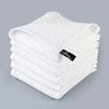 Candy Cottons DishCloths Kitchen|Waffle Terry Weave Hand Towels|Cotton 12"x12" Reusable Dish Rags Washing Scrub Cleaning Dishes|Dish Bar Mop Towels Hand Wipes| washcloth |6 Pc Set-White