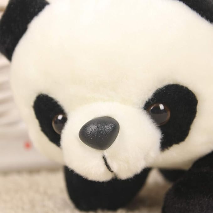 VSFNDB Stuffed Panda Animal Plush Toy 12 Inches Animal Stuffed Plushies Super Soft Cute Cuddly Pillow Cushion Stuff Dolls Birthday Xmas Gifts for Children Kids Boys Girls Room Decor Bedtime, 12Inches
