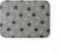 Pet Cat Dog Food Mat Non Slip Mat for Dog Water Bowl Mat Quick Dry Absorbent Cat Feeding Mat, 32 * 17 in, Light Grey