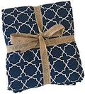 Molly Mutt Pet Blanket, 100% Cotton Canvas Top with Fleece Underside, Machine Washable, Durable and Comfortable, for Dogs and Cats, Ideal for Sofa, Couch, and Cars, No Harmful Chemicals, 48"x52"