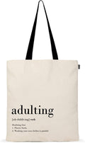 Eco Right Tote Bag for Women, Reusable Grocery Bag, Canvas Tote Bag for Shopping, Cotton Bag for Daily Use, Gifts for Women