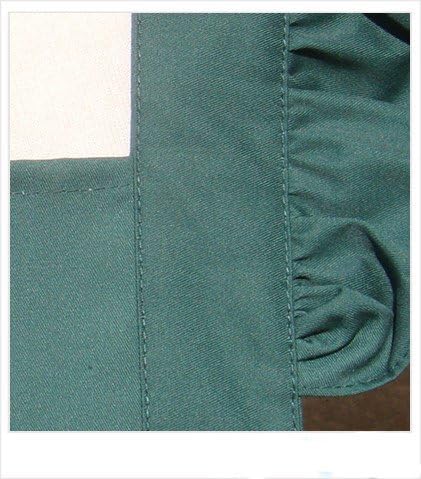 Hyzrz Cute Lovely Cotton Retro Kitchen Cooking Aprons for Women Girls Vintage Baking Apron with Pockets for Mother Gift