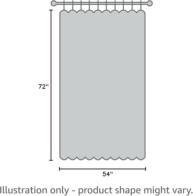 Tollpiz Sheer Curtain Linen Textured Living Room Curtains Sheer Light Filtering Rod Pocket Voile Curtain for Bedroom, 54 x 72 inches Long, Dark Grey, Set of 2 Panels