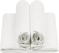 HOTGODEN Light Weight 100% Cotton Muslin Fabric: 59 inch x 2,5,10 Yards Bleached Muslin Linen Fabric Material for Sewing Material Apparel Cloth